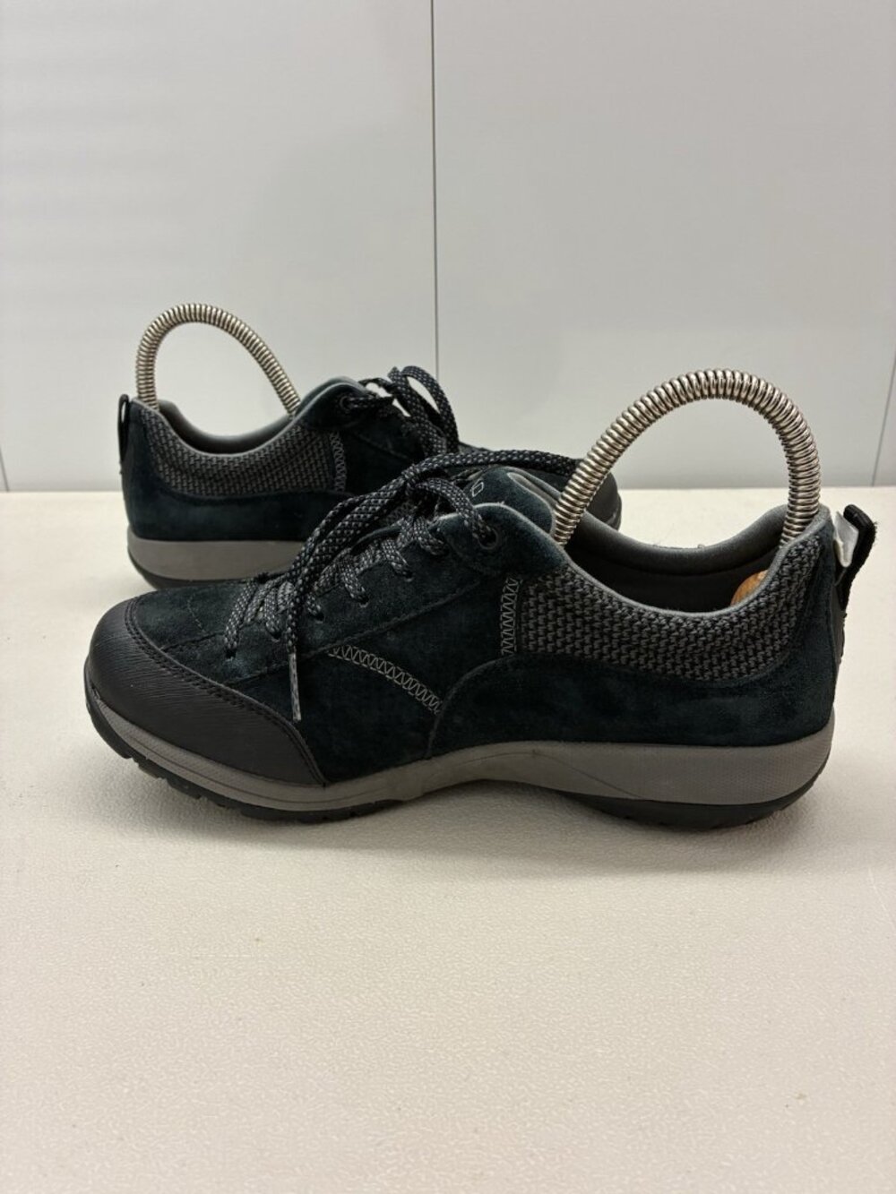 DANSKO Paisley Waterproof Shoes Sz 37W Wide US 6.5 Black Vibram Walking Sneakers - Picture 6 of 8